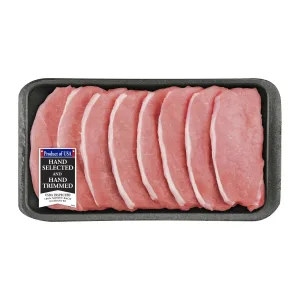 Pork Center Cut Loin Chops Thin Boneless