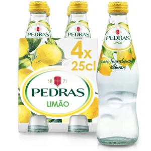 Pedras Limão Agua Gaseificada 4pack