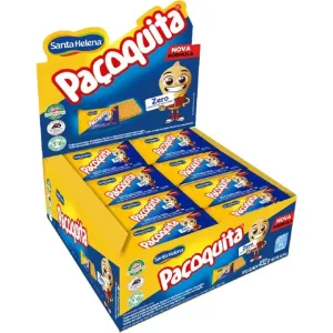 Pacoquita Retangular ZERO AÇUCAR 288g (Individually wrapped Peanut Candy ZERO SUGAR) - Sta Helena