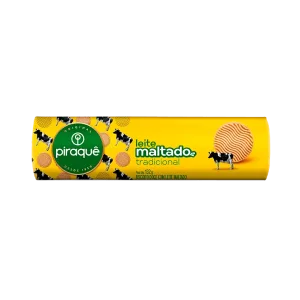 Piraquê Biscoito Leite Maltado 132g