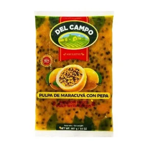 Del Campo Polpa de Maracujá com Sementes 454g