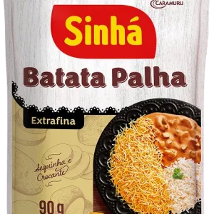 Batata Palha Extra Fina 90g (Extra Fine Shoestring Potato) - Sinhá