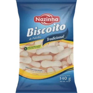 Nazinha Biscoito Polvilho Tradicional 140g