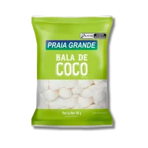 Praia Grande Bala de Coco 100g