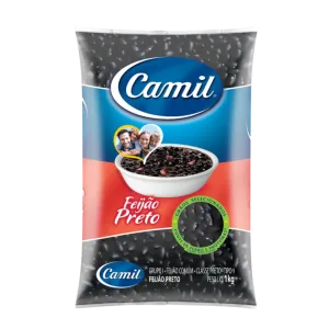 Feijão Preto 1kg (Black Beans) - Camil