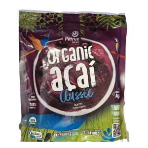 Petruz Polpa Açai Organico Puro 4x100g