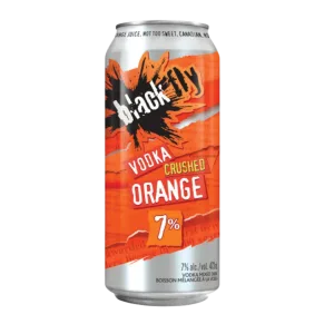 Black Fly Crushed Orange