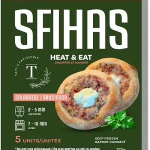 Taty's Esfiha Aberta de Calabresa 375g