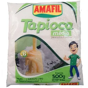 Tapioca Granulada 500g (Granulated Tapioca) - Amafil