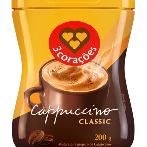 3 Coracoes Capuccino Clássico