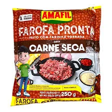 Amafil Farofa Carne Seca 250g
