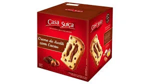 Casa Suiça Panettone Creme de Avelã com Cacau 500g