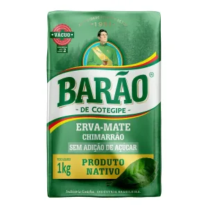 Erva Mate Chimarrão Nativo (1Kg) - Barão