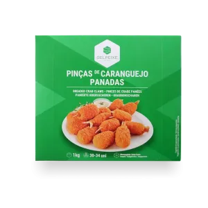 Croquete de Carangueijo (Crab Croquette) 250g - Gelpeixe