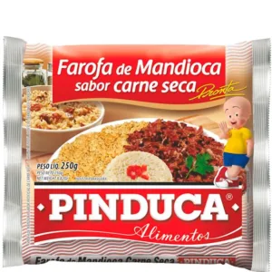 Farofa sabor Carne Seca 250g (Jerk Beef Flavor Cassava Farofa) – Pinduca