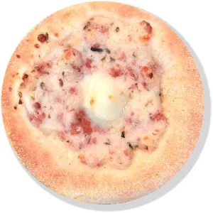 Esfiha Aberta de Calabresa com Requeijão