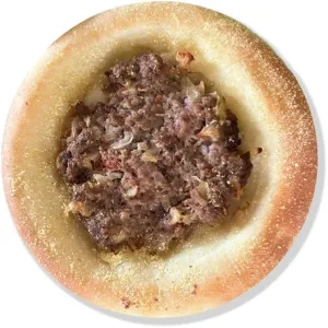 Esfiha Aberta de Carne