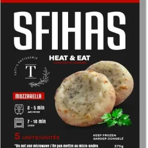 Taty's Esfiha Aberta de Mozzarella 375g